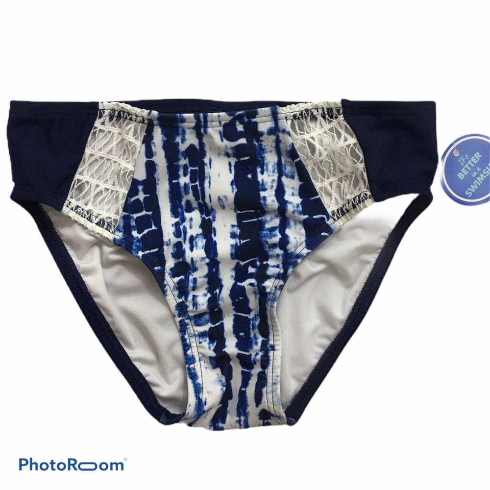 Swimsuits For All Tie Dye Front Swimsuit B…